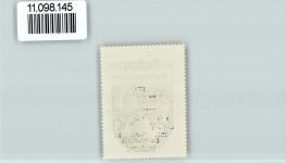 17235 O2080 Neustrelitz - Vignette Wappen Kaffee Hag ca 1920-1940
