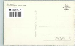 95100 W8672 Selb - Martin-Luther-Platz und Evangel. Kirche