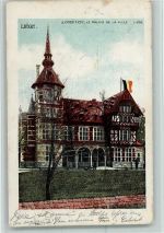 Exposition 1913 - Le Palais de la Liege AK Flecken Ausstellung