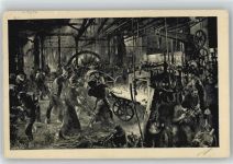 Eisenwalzwerk - 1934 AK - Fabriken - Berufe - Stahlbau