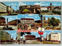 66953 W6780 Pirmasens - Schloßstraße Hindenburgbrücke Johanniskirche Johannisbrunnen Rathaus Marktszene St. Pirmin Hauptstraße Bahnhof Mehrfachaufnahme