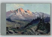 Serie 1278 - ca 1900 AK Berghaus - Jäger - Guggenberger, T. Künstlerkarte