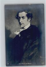 Karl Maria von Weber Verlag GGCo 1986 AK Komponist