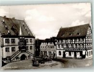 97332 W8712 Volkach - Rathaus und Gasthaus Mainbrücke Foto Ako