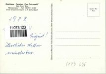 64689 W6149 Grasellenbach - Gasthaus Pension Zum Odenwald