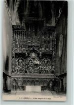 Saragossa Zaragoza - Hauptaltar in der Kathedrale La Seo Innenaufnahme