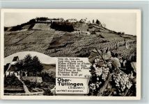 79539 W7850 Tüllingen - Ortsansicht von Weil aus gesehen Weinberge Trauben 2-Bildaufnahme
