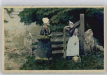 La Vie Chammetre - Bavardage Trachten Ausland 1908