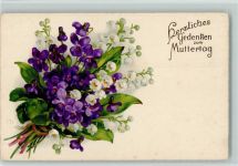 Blumenstrauß, Maiglöckchen - Muttertag, Meissner & Buch 3146 Muttertag