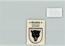 09471 O9303 Bärenstein b Annaberg-Buchholz - Vignette Wappen Kaffee Hag ca 1920-1940