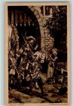 Gemälde von Passavanti - Jan und Grieth - aus Rhein. Sagenbuch Sage