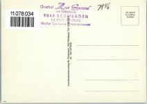 79418 W7846 Schliengen - Kirche Gesamtansicht Ortsansicht 3-Bildaufnahme