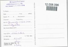 CB Station Musketier Qsl-Karte