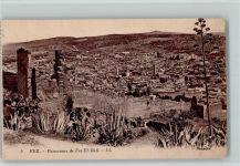 Fes Fez - Panorama de Fez-El-Bali