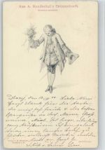 Skizzenbuch - 1 - Serviteur - Hendschel, A. Künstlerkarte