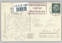 32805 W4934 Horn-Bad Meinberg - Externsteine Hotel Kaiserhof Bismarckstein Hermannsdenkmal Detmold Schloß ex Sammlung Busse
