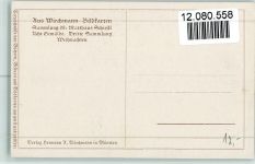 Christi Geburt - Krippe Schiestl Künstlerkarte