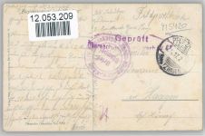 Kaiser und Kaiserin mit Kronprinzen in Uniform WK I AK Adel Preußen