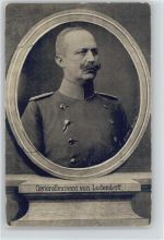 Im ovalen Rahmen Ludendorff 1916