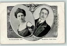 Ex Kronprinzessin Luise und Sprachlehrer Andre Giron Adel Sachsen