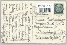 auf der Gürtelschnalle nach dem Relief aus Meerschaum Reliefdruck 1941
