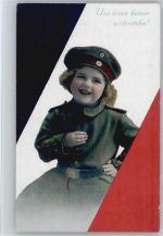 Kinder in Uniform - Schwarz-Weiß-Rot