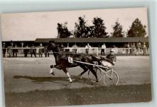 Foto ca 1925 Rennen Trabrennen