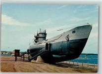 Techn. Museum in Laboe - Hochsee U-Boot Typ VII Baujahr 1943 AK U-Boot