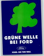Grüne Welle bei Ford Werbung Auto