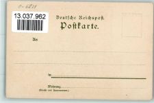 07422 O6821 Paulinzella Lithographie Klosterruine sign.