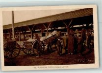 Nr. 714 Russische Typen - Abfahrt zur Front AK Gute Erhaltung Militär Russland / baltische Staaten