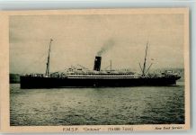 R.M.S.P.Orduna - New York Service Dampfer New York