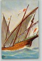 Karte Nr. 222 - Protug. Schebecker - Segelschiff Marine - Galerie