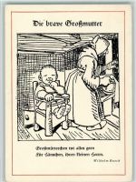 Nr. B 8 aus Wilhelm Busch - Die brave Großmutter Busch Wilhelm