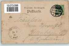 31547 W3076 Loccum 1898 - Gruss aus - Erhaltung fleckig