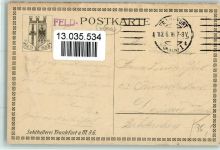 Werbung Feist Sekt - Sektkellerei Frankfurt 1916 AK Bild: Alt Frankfurt Sekt