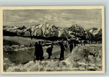 Seefeld in Tirol Eisschiessen am See Wintersport 1940