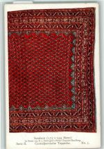 Serie II Nr. 5 Meisterstücke orientalischer Knüpfkunst in Bildern AK Teppich