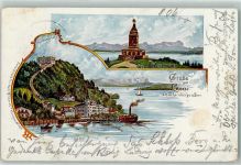 82335 W8137 Leoni , Starnberger See - Starnberger See Bismarckturm Rottamnnshöhe