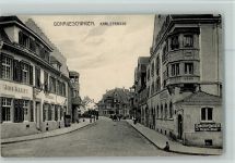 W7710 Donaueschingen Karlsstrasse Feldpoststempel Verienslazarett Feldpoststempel WK I 1916