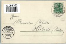W4000 Düsseldorf Alt Trierer Haus 1902 AK Gartenbauausstellung 1902