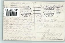 Serie 278-2 - Liebespaar - der Kuss 1915 AK BKW