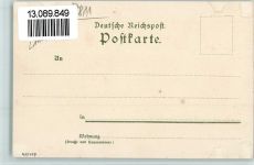 79274 W7811 St. Märgen 1898 Gebrauchsspuren Künstlerkarte, Litho - sign Mutter - Velten Verlag Nr. 45