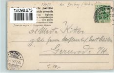 O3256 Güsten , Anh Kirche Bahnpoststempel Zug 672 Bahnpoststempel 1904
