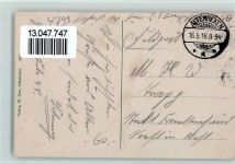 33184 W4791 Altenbeken 1916 - Teilansicht AK Stempelspur , Eckknick