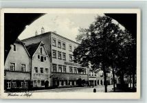 92637 W8480 Weiden , Oberpf 1937 - Hotel Post, AK