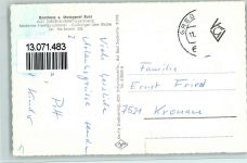 36355 W6424 Ilbeshausen - Gasthaus Ruhl Innenaufnahmen Gastraum 3-Bildaufnahme