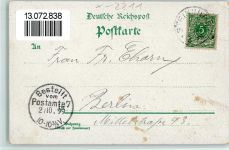25584 W2211 Steinhude 1899 Lithographie Gruss aus - Strandhotel, gute Erhaltung AK