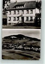 69429 W6935 Waldkatzenbach Foto AK Gasthaus zur Post, sehr Wirtschaft zur Alp, AK