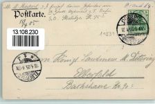 14727 O1831 Döberitz 1905 - Ortsansichten Kirche 3-Bildaufnahme